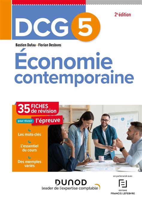 DCG 5 Economie contemporaine - Fiches de révision - Réforme 2019-2020: Réforme Expertise comptable 2019-2020 (2019-2020)